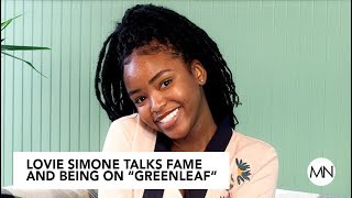 quotGreenleafquot Star Lovie Simone Talks Fame And Working With Oprah [upl. by Isobel]