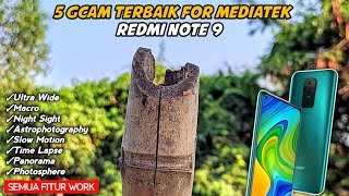 5 Gcam Terbaik Redmi Note 9 Mediatek Helio G85  Gcam For Mediatek [upl. by Lietman]