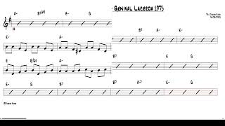 Severina Xique Xique  Genival Lacerda 1975 Alto Sax Eb Sheet music [upl. by Hayes455]