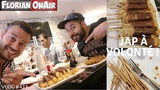 JAP A VOLONTE combien de BROCHETTES vaisje manger  VLOG 433 [upl. by Lehctim535]