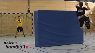 Handball position training for backcourt players 1 [upl. by Netsud]