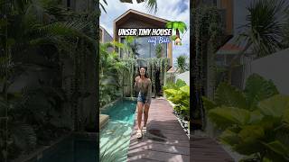 Unser TINY HOUSE auf Bali 🌴🏡 tinyhouse minimalismus roomtour interior [upl. by Annahavas]