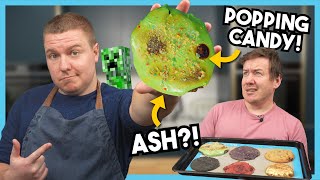 Minecraft Cookies with WEIRDLY SPECIFIC Ingredients 🍪 with mrbarrylewis [upl. by Nevyar880]