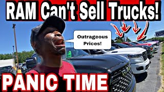 RAM Trucks Not Selling Buyers Refuse To Buy OVERPRICED RAM Trucks [upl. by Rodger438]