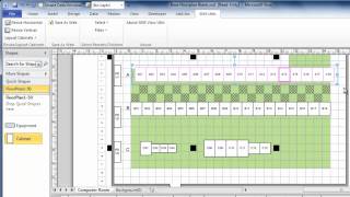 Using Visio to draw data center floor plans quickly and easily [upl. by Nayt]