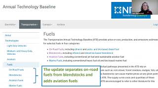 Transportation Annual Technology Baseline ATB Update Webinar [upl. by Ulrikaumeko]