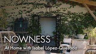 At Home with Isabel LópezQuesada with Zara Home [upl. by Baldridge]