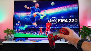 FIFA 22 PS4 POV Gameplay Test Impression [upl. by Annez]