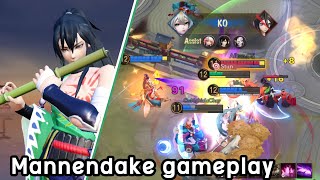 Mannendake gameplay  Getting buff  Omnyoji arena [upl. by Eilrebmik]