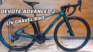 2024 LIV DEVOTE ADVANCED 2 XS  WEIGHT  WOMENS GRAVEL BIKE [upl. by Andriette]