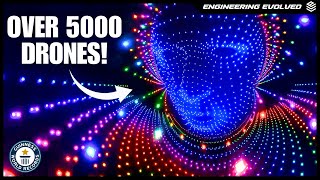 This Drone Light Show Broke 4 World Records  Future Fireworks [upl. by Cummine]