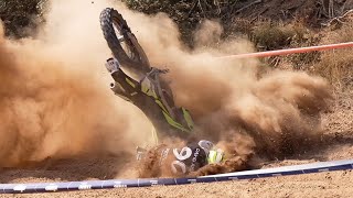 Dirt Bikes Fails Compilation 13 Extreme Enduro Season 2023 by Jaume Soler [upl. by Mairem]