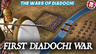 First War of the Diadochi  Alexanders Successors At War DOCUMENTARY [upl. by Hgielanna]