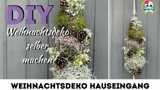 Weihnachtsdeko einfach selber machen  ZAUBERHAFTE GARTENSTECKER für Hauseingang amp Garten [upl. by Coe]