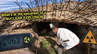 ✅Penetrated into the NUCLEAR EXPLOSION EPICENTER ☢️Fierce radiation☢️Molten earth and burnt concrete [upl. by Kirby451]