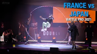 Double Dutch  FRANCE vs JAPAN  stance  BATTLE PRO 2021 [upl. by Drucie558]