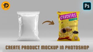 Create A Custom Product Mockup In Photoshop 2024 [upl. by Ydne418]