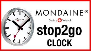 Mondaine stop2go Clock [upl. by Zamir]