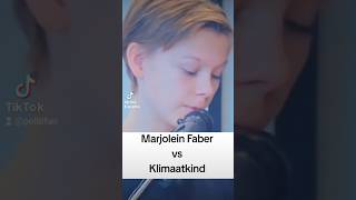 Marjolein Faber vs Klimaatkind 2020 [upl. by Dnaltroc]