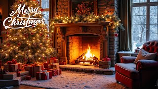 Traditional Christmas Music Instrumentals 🎄 Cozy Fireplace Christmas Music 🔥 Christmas Ambience [upl. by Avrit569]