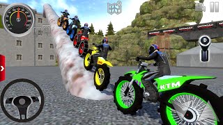 Juego de Motos  Extrema de Motocicletas 1 Offroad Outlaws Android  IOS gameplay FHD [upl. by Nahtnhoj]