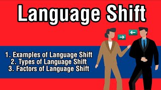 Language Shift in Sociolinguistics Types of Language Shift Factors of Language Shift [upl. by Oterol794]