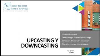 Upcasting y downcasting [upl. by Clementina]