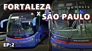 A MELHOR Parte da VIAGEM  Viajando de FORTALEZA a SÃO PAULO Ep2 [upl. by Samford]