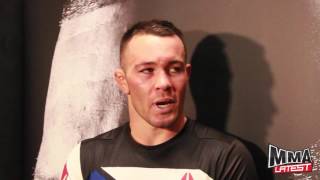 Colby Covington fought with a broken rib against Alves wants Dong Hyun Kim  UFC 202 Post Fight [upl. by Yggam550]