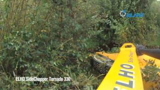 Elho Side Chopper Tornado 330 Mulcher [upl. by Tteirrah]