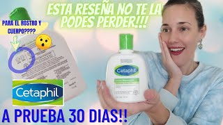 RESEÑA LOCION HUMECTANTE Cetaphil PIEL SECA Y SENSIBLE UNA CREMA DE CUERPO Y ROSTRO🤔 [upl. by Tedi]