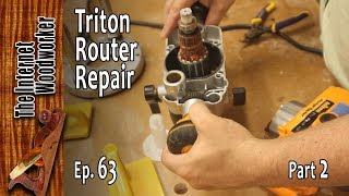 TIW Ep 63 Repairing my Triton Router Part 2 [upl. by Druci]