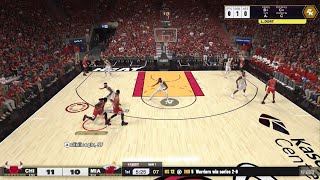 Hanedan Ligi 17 sezon Bulls vs Heat Play off 1mac [upl. by Harrat458]