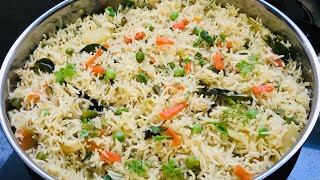 Vegetable Biryani  Restaurent Style Vegetable Biryani  Lunch Box Recipe  Rice Variety Veg Biryani [upl. by Ahsinna]