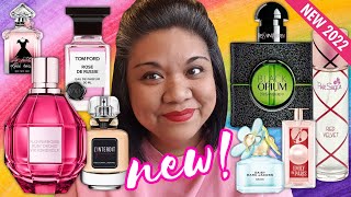 🔥 16 EXCITING NEW PERFUMES FOR 2022  YSL Black Opium Illicit Green VampR Flowerbomb Ruby Orchid [upl. by Ssur]