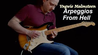 Yngwie Malmsteen  Arpeggios From Hell Guitar Cover [upl. by Yram744]