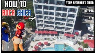 How To Boca Chica Beach VALSTYLE 🔥 BocaChica SantoDomingo Sosua [upl. by Hadeis]