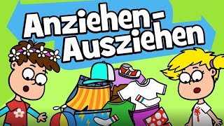 ♪ ♪ Kinderlied Kinder anziehen  Anziehen Ausziehen  Hurra Kinderlieder [upl. by Grosmark]