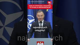 quotNiedopuszczalnequot Andrzej Duda stanowczo ws Kamińskiego i Wąsika shorts [upl. by Johns197]