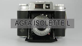 Agfa Isolette L Folding Camera About and using [upl. by Kevan]