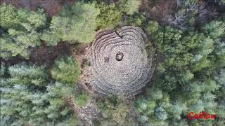 TUMULUS DE LELZIERE Cévennes la commune du Chambon vallée du Luech [upl. by Idarb986]