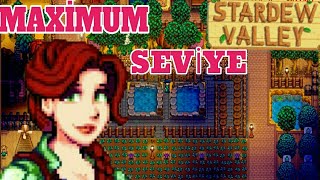 Stardew ValleyDE MAKSİMUM SEVİYEYE NASIL GELİNİR [upl. by Shore]