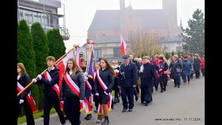 Sękowianie świętują 106 rocznicę odzyskania Niepodległości [upl. by Lepley]