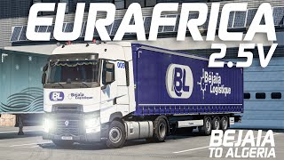 ETS2 147  EurAfrica 25  Part 3  Bejaia → Algeria 160KM Gameplay BDarija [upl. by Anastice]