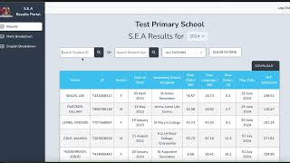 SEA Results Principal Tutorial [upl. by Morel]