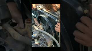 how to remove radiator engine radiator dieselengine [upl. by Frager]