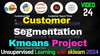 Customer Segmentation with KMeans Clustering RealWorld Example in Python amp Streamlit [upl. by John]