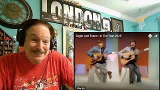 Zager amp Evans  In the Year 2525 live and movie parts A Laymans Reaction [upl. by Annaxor]