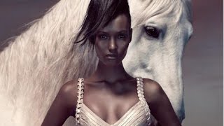 Fatima Siad  Herve Leger SpringSummer 2012 Campaign [upl. by Sosthina]