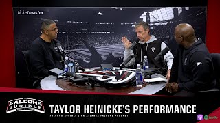 Taylor Heinicke’s Performance in Falcons vs Colts matchup  Falcons Audible Podcast [upl. by Rintoul]